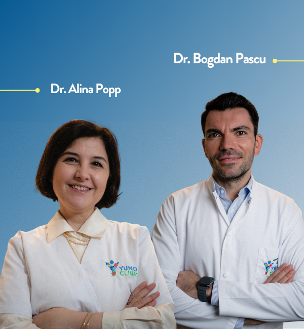 Dr. Alina Popp și Dr. Bogdan Pascu
